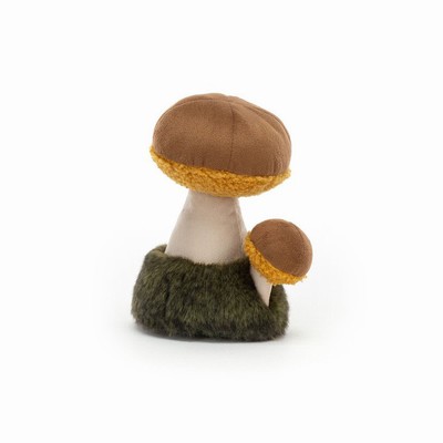 Jellycat Wild Nature Boletus Mushroom Australia | 910783VFD